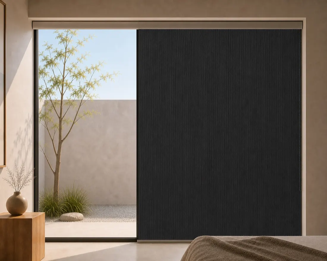 Blackout roller blinds